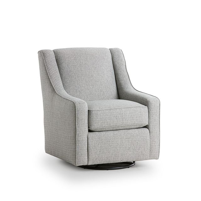 Austin Gray Fabric Swivel Rocker Glider Living Room Recliners City Furniture
